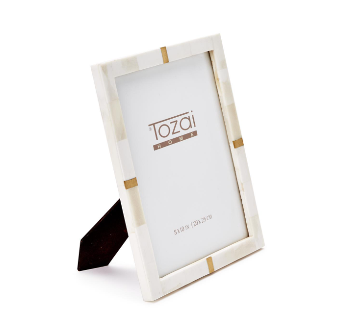 Royale Bone and Brass Photo Frame