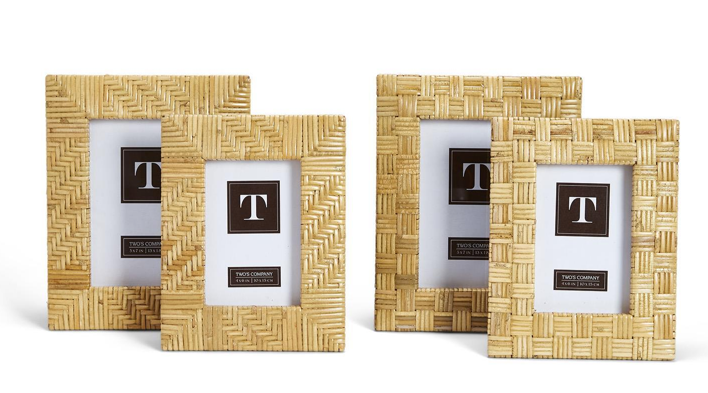 Dream Weaver Rattan Photo Frame