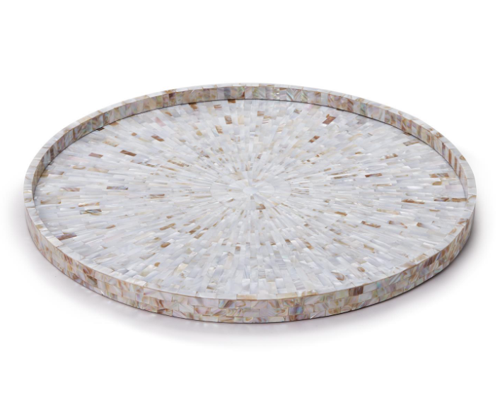 Jaipur MOP Inlaid Decorative Serving Tray