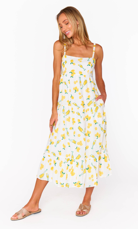 Show Me Your Mumu Summer Fling Midi Dress - Final Sale 15% off in cart