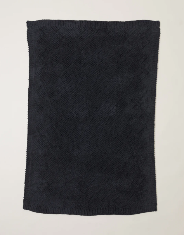 Barefoot Dreams CozyChic Diamond Weave Blanket