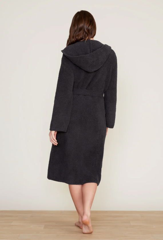 Barefoot Dreams CozyChic Ribbed Hooded Robe