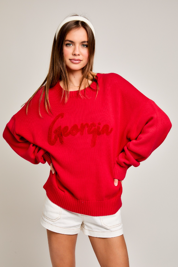 Georgia Boxy Oversized Sweater