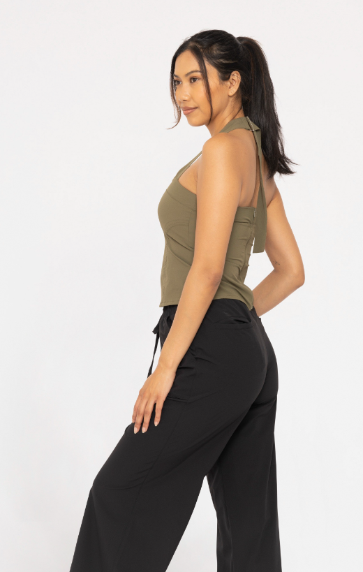 Avah Adjustable Halter Top - Final Sale 40% off in cart
