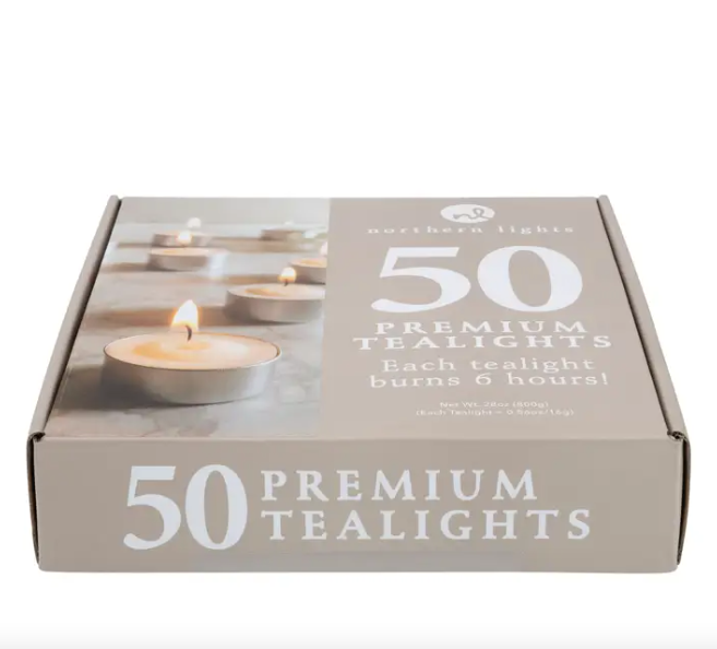 Unfragranced Tealights