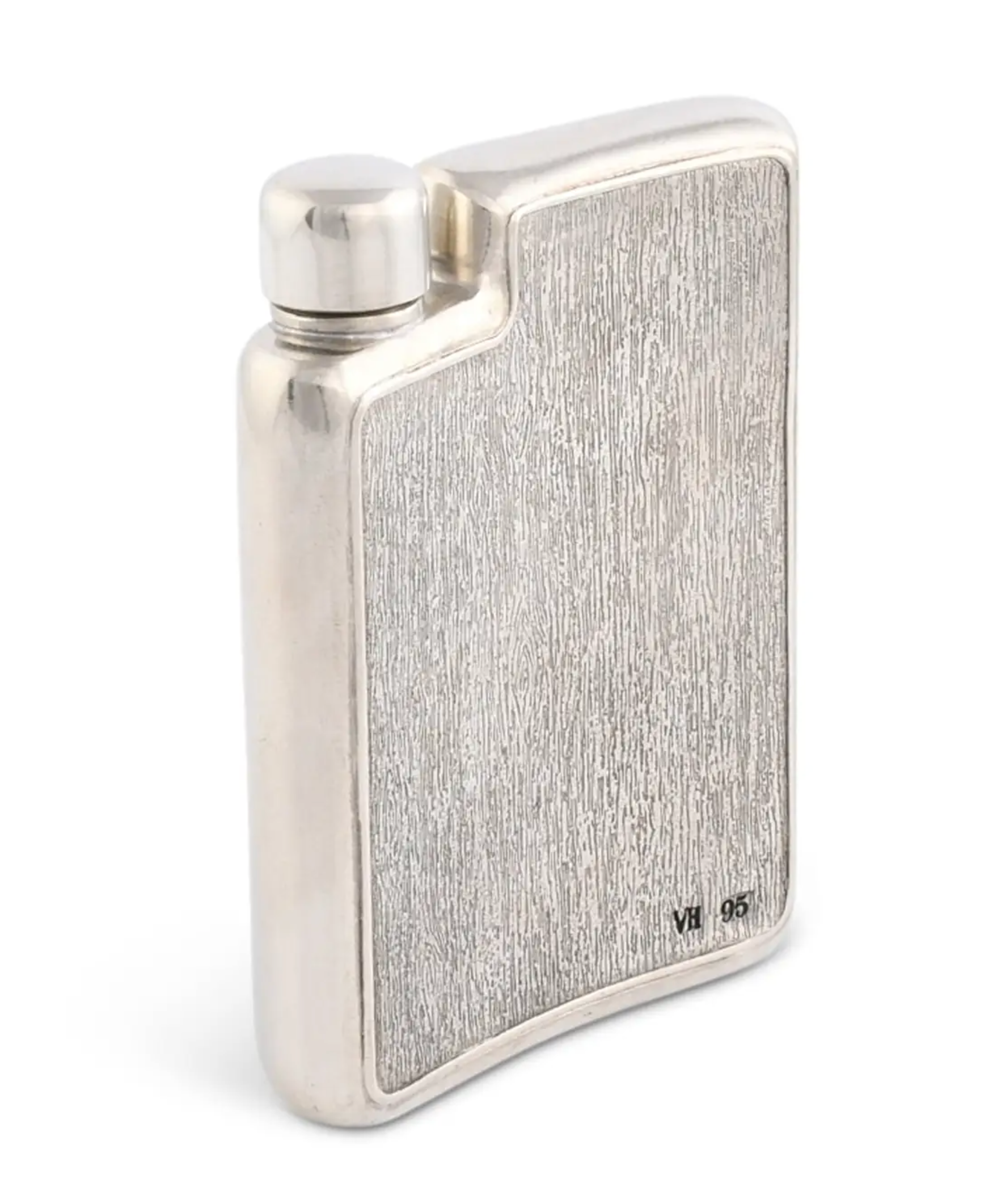 Pewter Golfer Flask