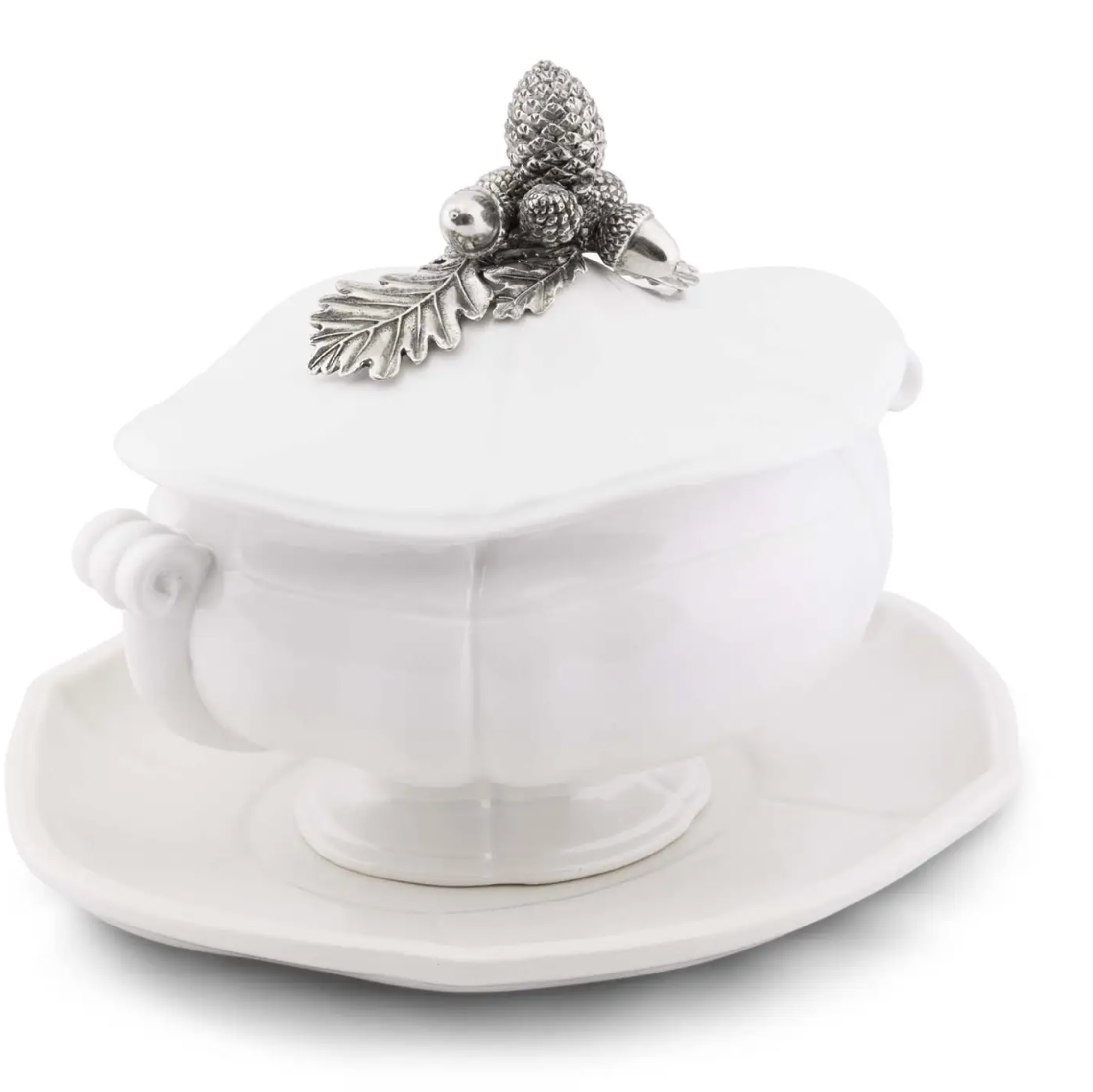 Pewter Majestic Forest Tureen
