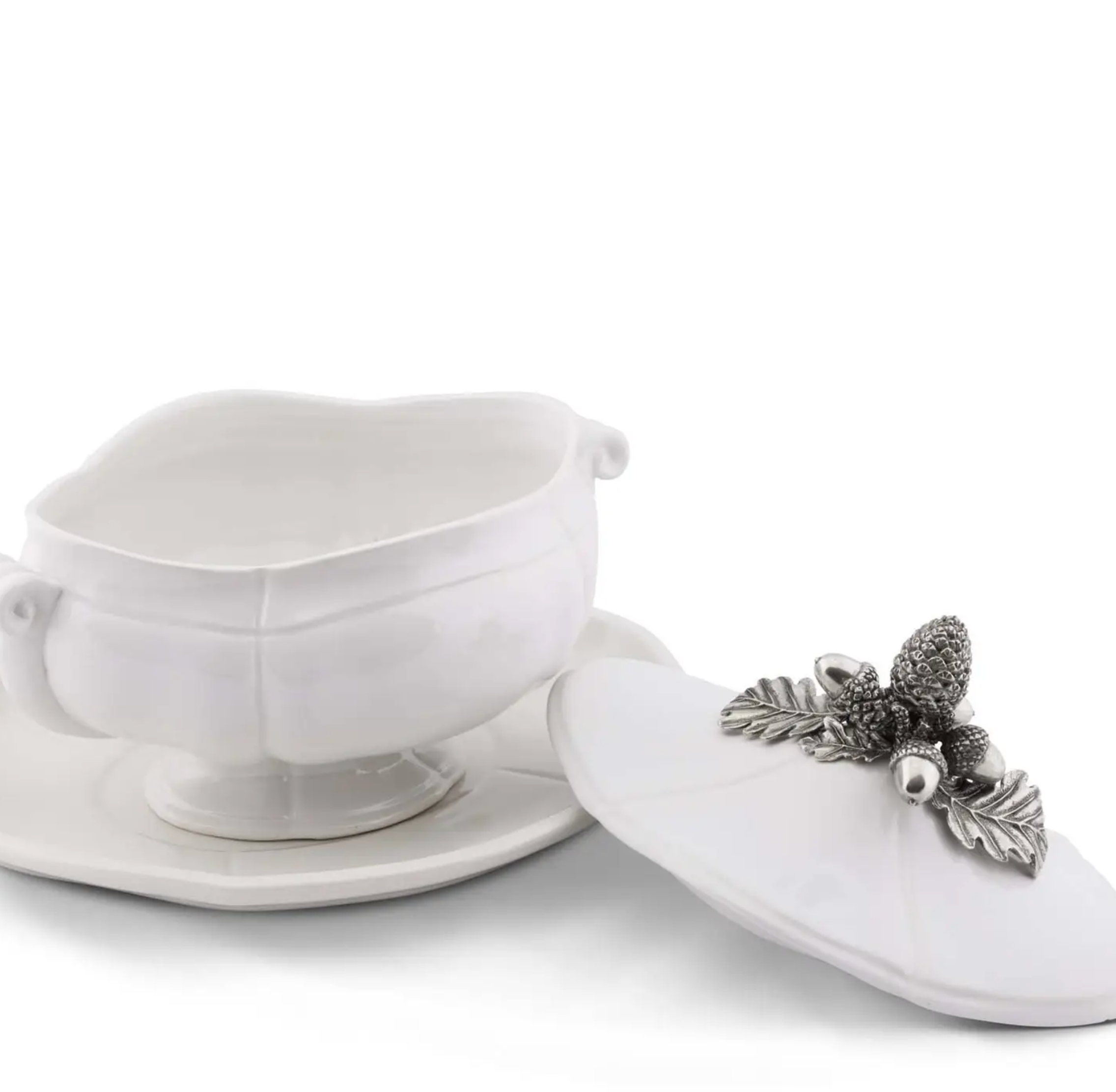 Pewter Majestic Forest Tureen