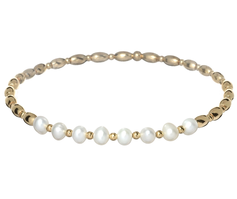 Loui Pearl Stretch Bracelet