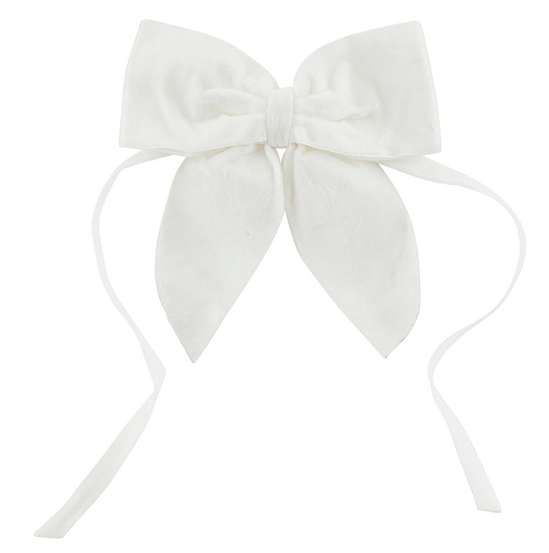 Velvet Bow Napkin Ties - Set of 4