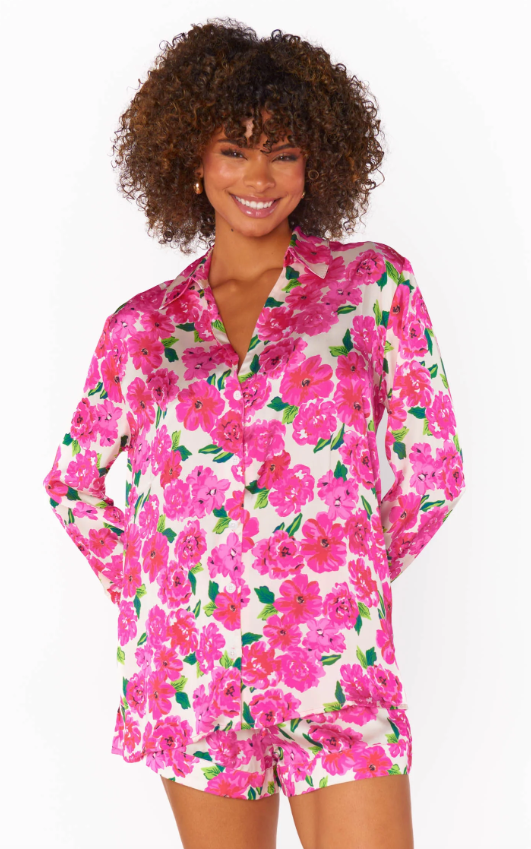 Show Me Your Mumu Early Riser PJ Set - Floral Soiree