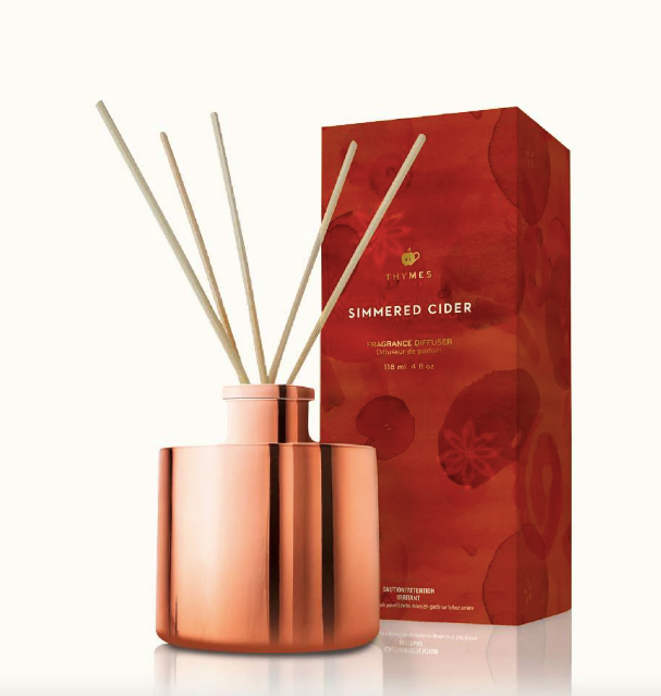 Thymes Simmered Cider Petite Reed Diffuser