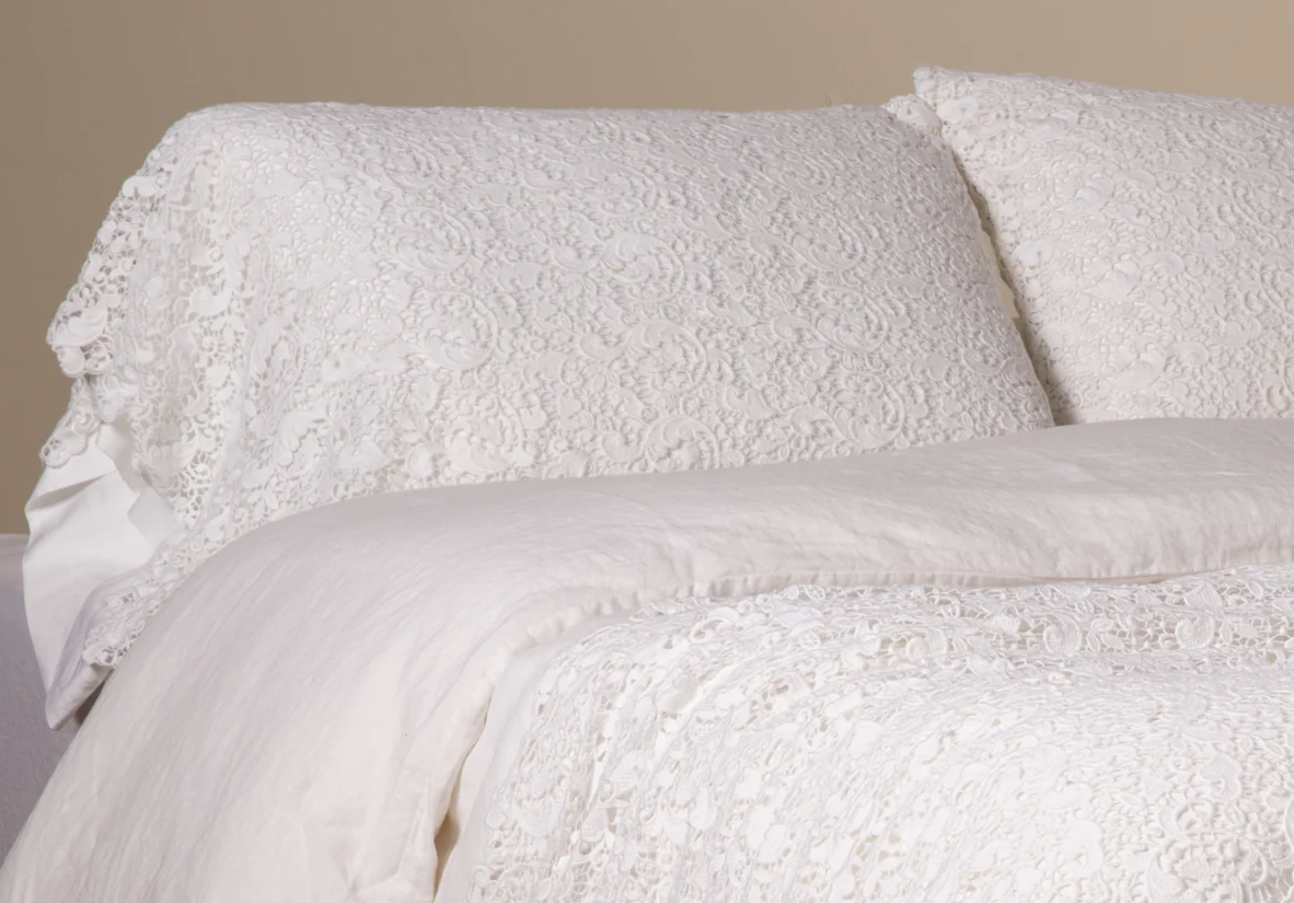 Bella Notte Allora Lace Pillowcase (Single)