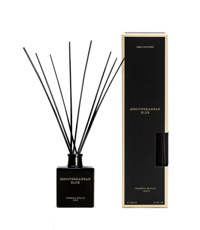 Cereria Molla Mediterranean Blue Reed Diffuser