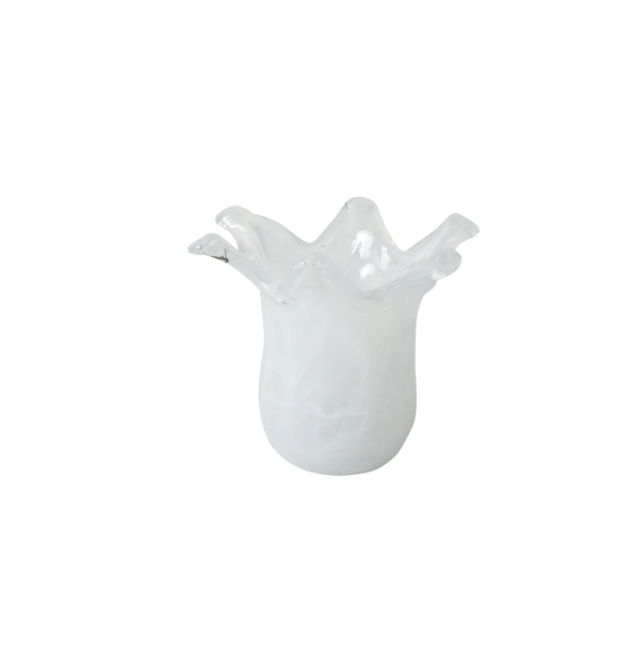 Vietri Onda Glass Vase