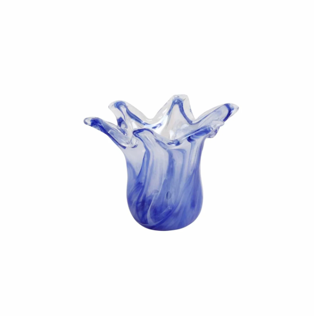Vietri Onda Glass Vase
