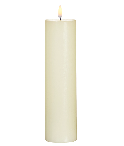 Flameless Pillar Candle