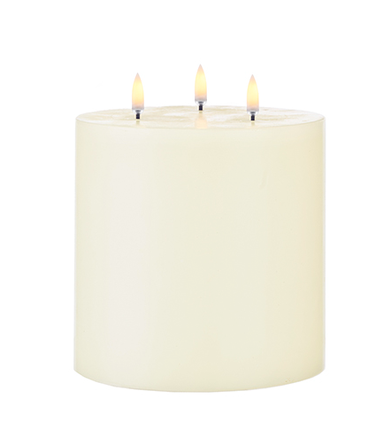 Flameless Tri-Flame Candle