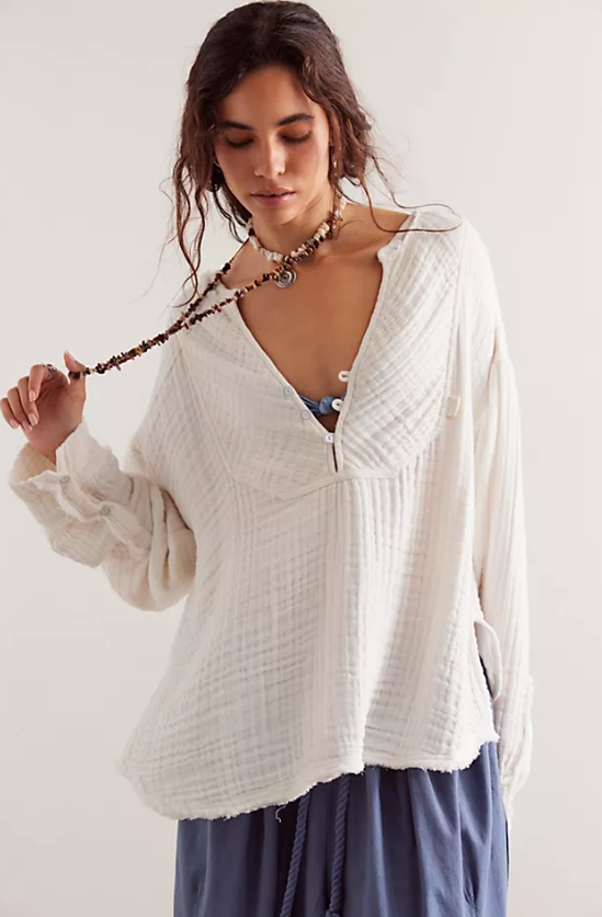Free People Easy Sunday Pullover - Final Sale 15% off in cart