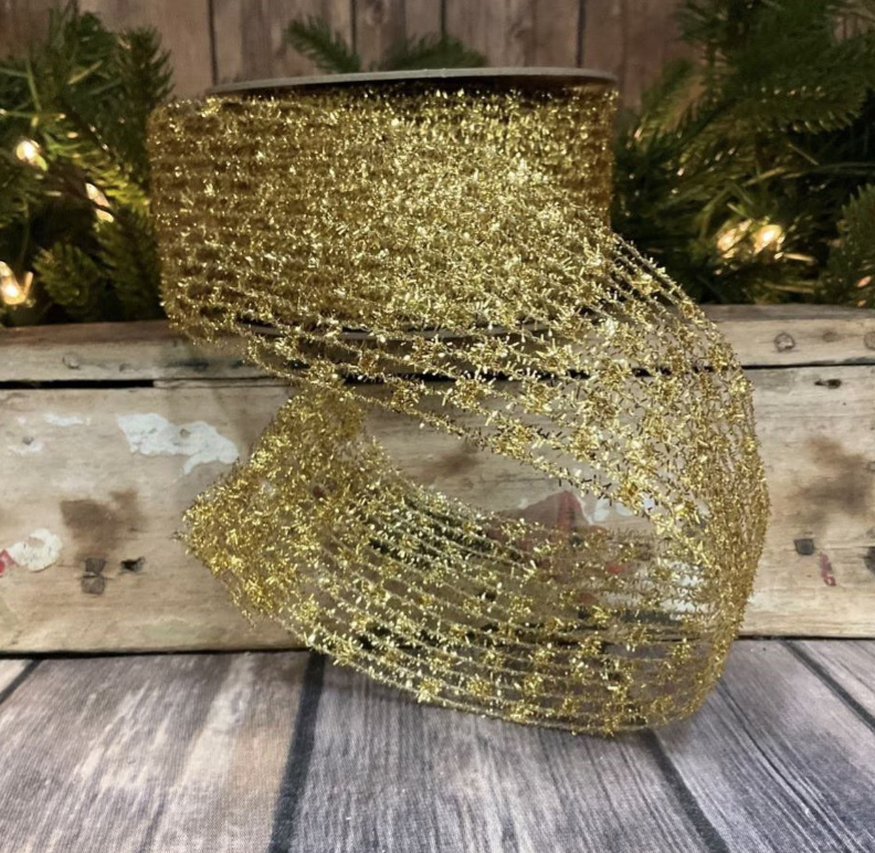 10yds Metallic Stretch Tinsel Garland