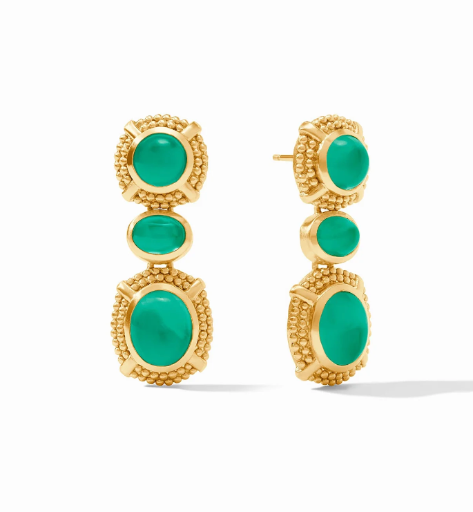 Julie Vos Cabochon Statement Earring