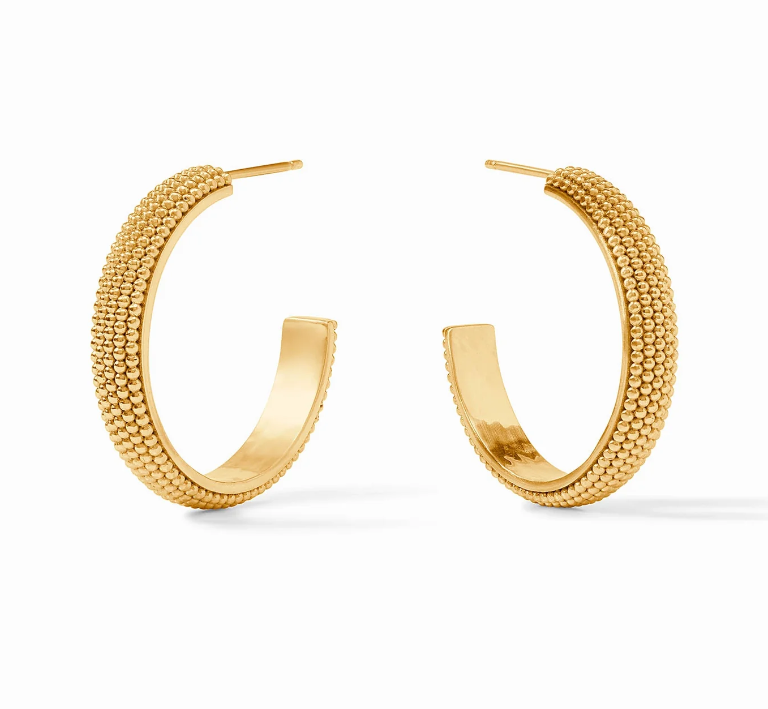 Julie Vos Beaded Eternity Hoop