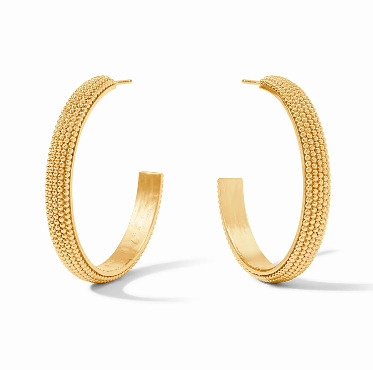 Julie Vos Beaded Eternity Hoop