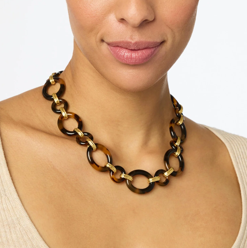 Julie Vos Madison Link Necklace