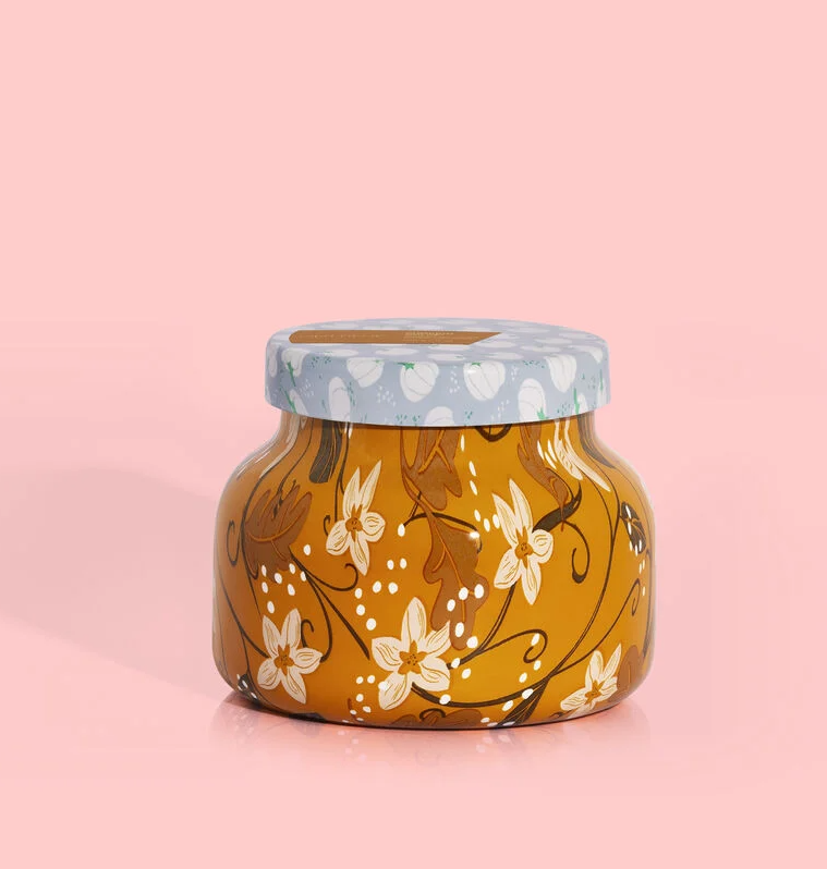 Capri Blue Pumpkin Dulce Holiday Pattern Play Jar Candle