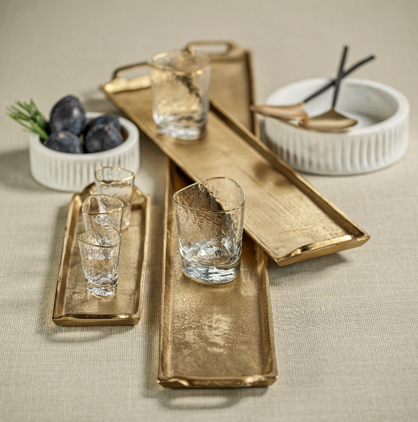 Rectangular Aluminum Tray