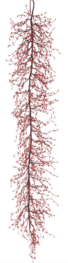 4' Mini Berry Garland