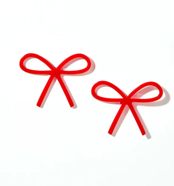Linny Co Lola Bow Earrings