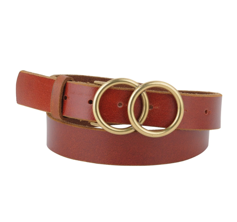 The Harmony Buckle Leather Belt