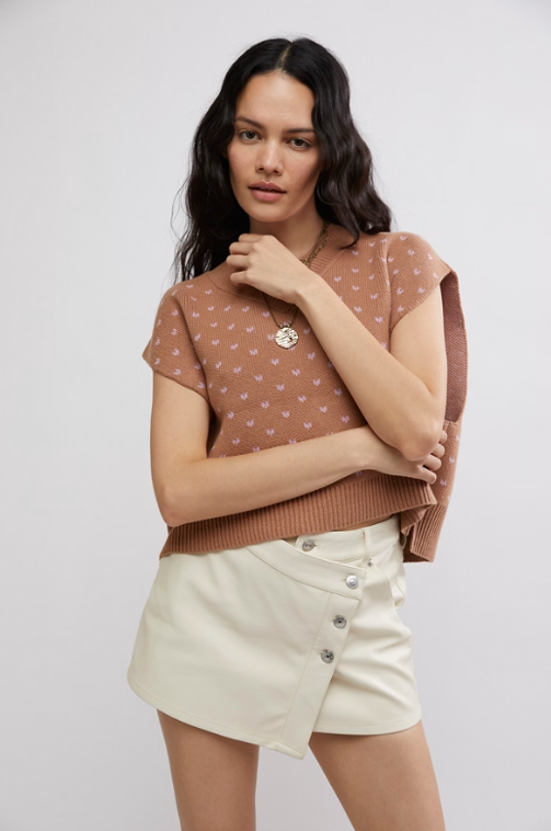 Free People Pattern Easy Street Vest