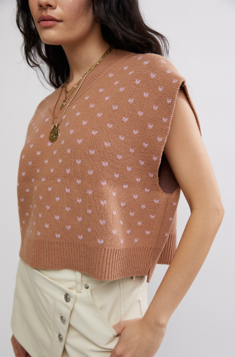 Free People Pattern Easy Street Vest