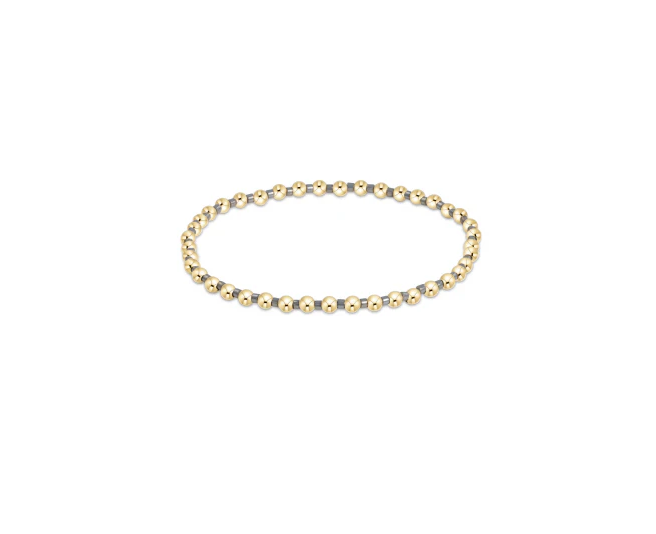 E Newton Hope Grateful 3mm Bead Bracelet