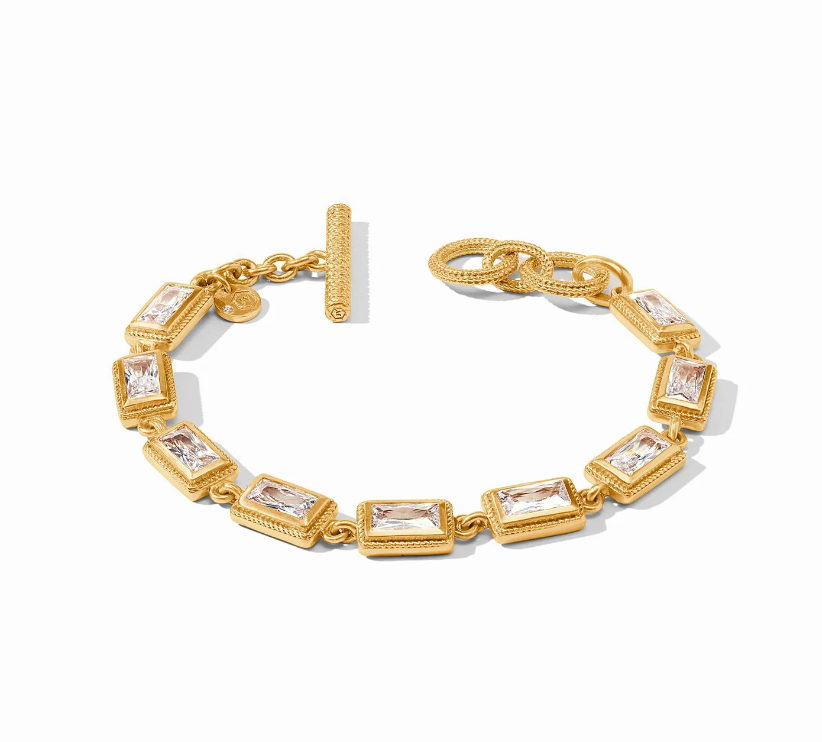 Julie Vos Baguette Tennis Bracelet