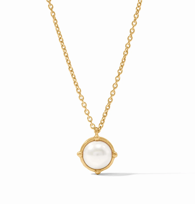 Julie Vos Honeybee Solitaire Necklace