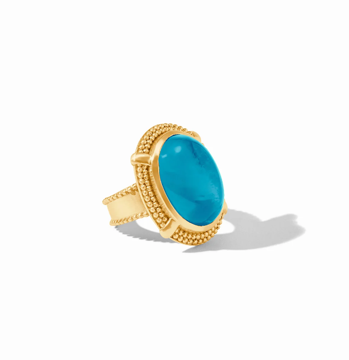 Julie Vos Cabochon Statement Ring