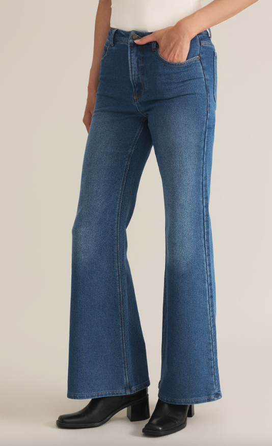 Z Supply Georgia Denim Relaxed Leg Jean - Final Sale 40% off in cart