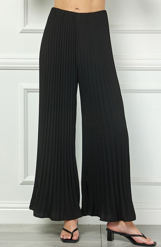 Mariah Pleated Long Dress Pant - Final Sale 40% off in cart