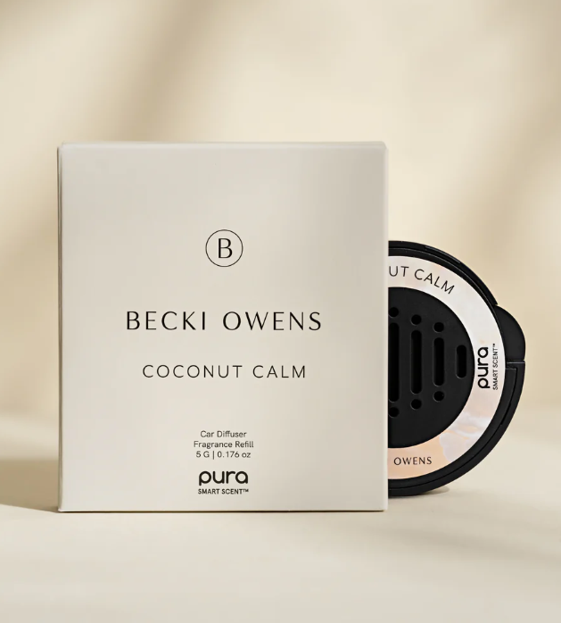 Pura Car Diffuser Refill - Coconut Calm by Becki Owens
