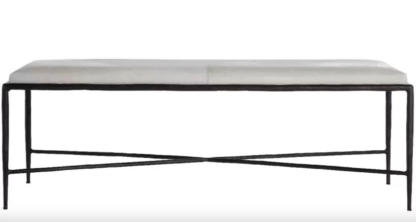Devoe Bench - Hair on Hide