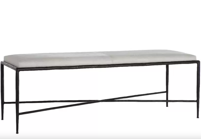 Devoe Bench - Hair on Hide