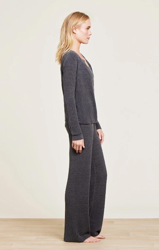 Barefoot Dreams CozyChic Ultra Lite Ribbed Button Cardigan