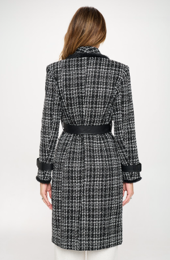 Raegan Designer Inspired Wool Coat