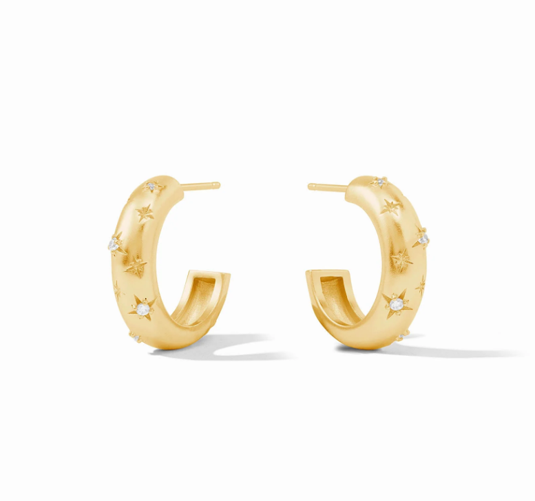 Julie Vos Luna Stone Hoop