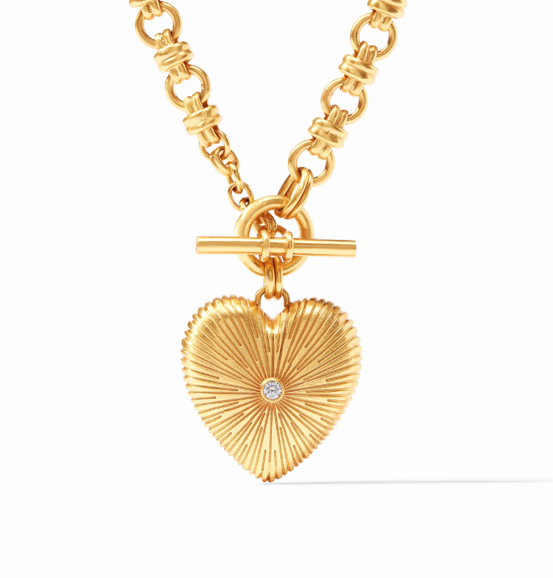 Julie Vos Esme Heart Necklace
