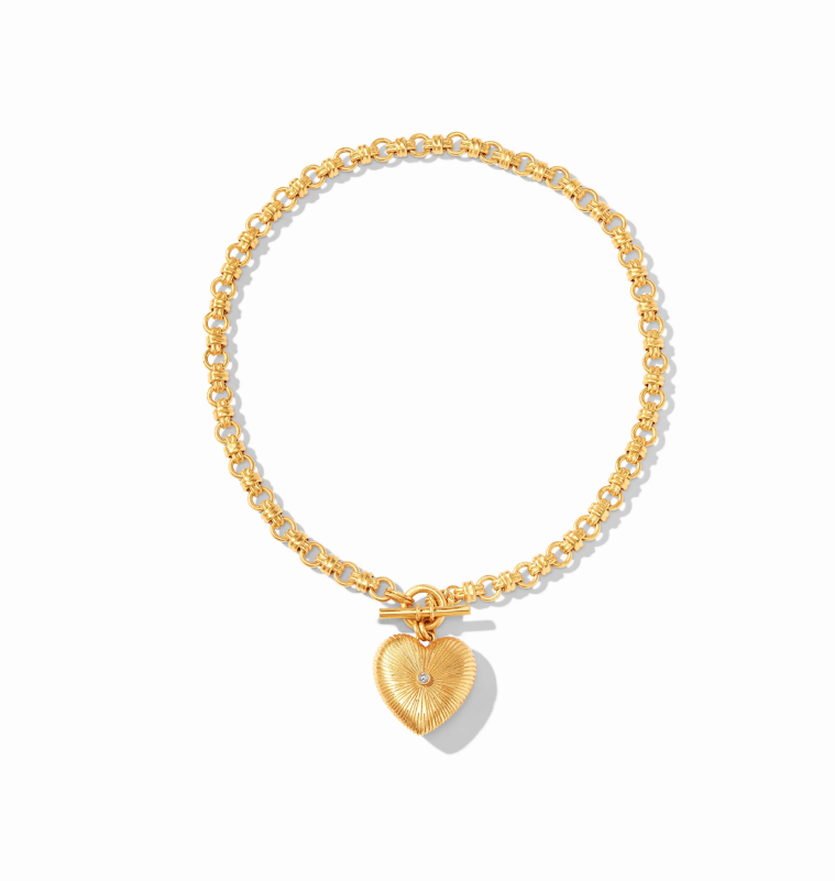 Julie Vos Esme Heart Necklace