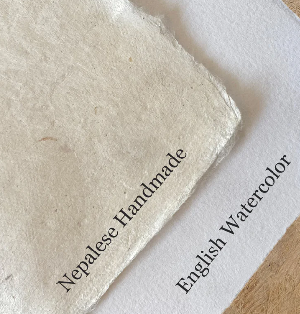 Nepalese Handmade Print - Ranunculus